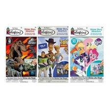 My Little Pony, Jurassic World  Toy Story 4 -Colorforms Sticker Adventure sets