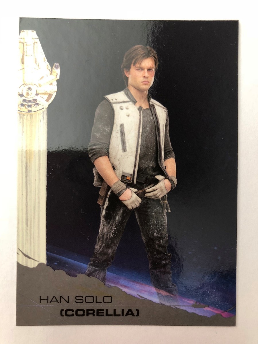 2018 Topps Solo Star Wars Story #29 Han Solo (Corellia) BLACK