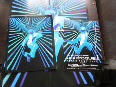 Jamiroquai A Funk Odyssey 2002 Tour Program Book w Japan Promo