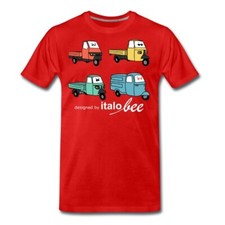 Piaggio Ape T-Shirt Oberteil Dreirad italobee