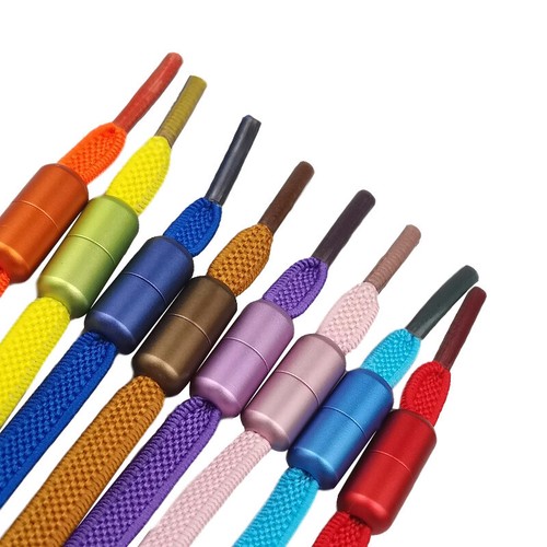 No Tie Shoelaces Lazy Laces Locked Elastic Shoe Lace Sneakers Sports Kids Adults - Picture 8 of 20