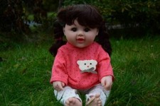 18" Large Lovely Bedtime Nightie Babe Baby Girls Doll Anatomically Correct 46cm 