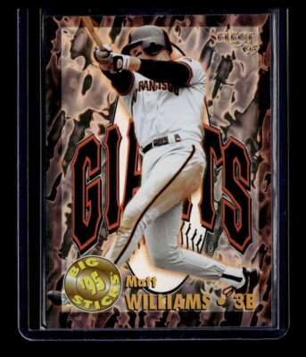 Matt Williams 1995 Select Big Sticks #BS11