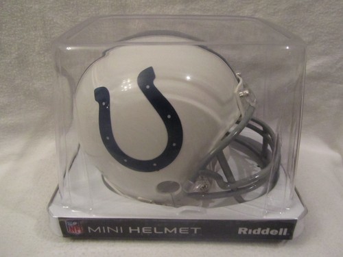 Reggie Wayne Autographed Indianapolis Colts Mini Helmet - Steiner Cert - Picture 5 of 8