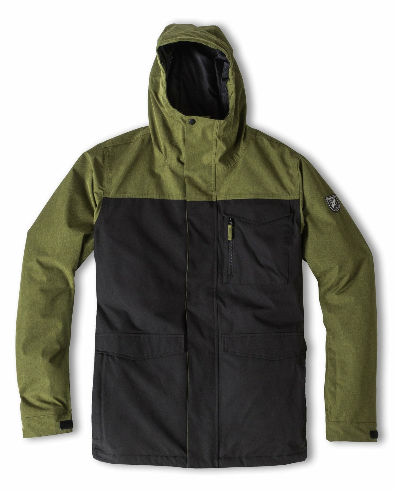 ripzone giles insulated snowboard jacket