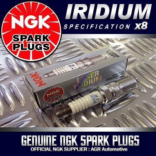 8 x NGK IRIDIUM SPARK PLUGS 6043 FOR MERCEDES BENZ R63 AMG 6.2 (07/06-->) - Afbeelding 1 van 1