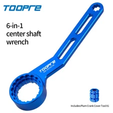 TOOPRE MTB Rennrad 6 in 1 Tretlagerschlüssel Demontage und Montage Werkzeug