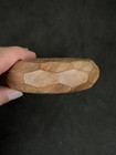 Faceted Wooden Bangle Bracelet Boho Style Natural Excellent Condition — photo 5