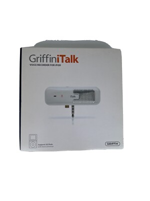 Griffin Technology iTalk Voice Recorder for Apple iPod PC/Mac