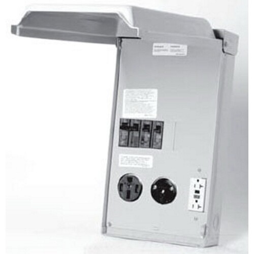 Midwest Electric U075CTL010 MW 100A SURF 50/30/20GFCI TWIN LUGS - Picture 1 of 1