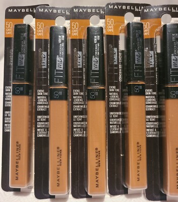 5x Maybelline Fit Me 50 Cafe Light Medium Concealor 