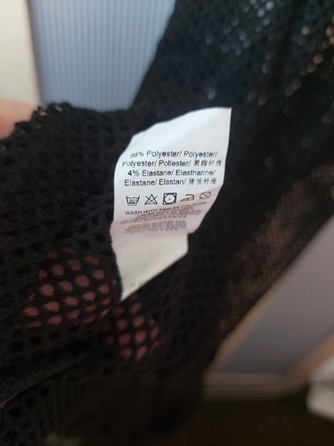 Missguided Petite Black Fishnet Cami Dress Size 4 - Picture 7 of 8