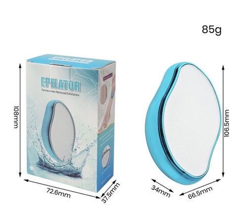 Crystal Epilator Painless Full Body Hair Removal Blue - 第 6/8 張圖片