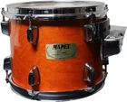 Mapex M Ut Series Acoustic Tom Drum Amber Wood Grain Finish Chrome Hardware