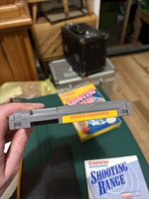 Nintendo NES Shooting Range Light Gun Series Booklet With Box Tested