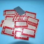 1x Vintage Coca-Cola Bottling Company of Miami Property ID Tag Small Metal Plate