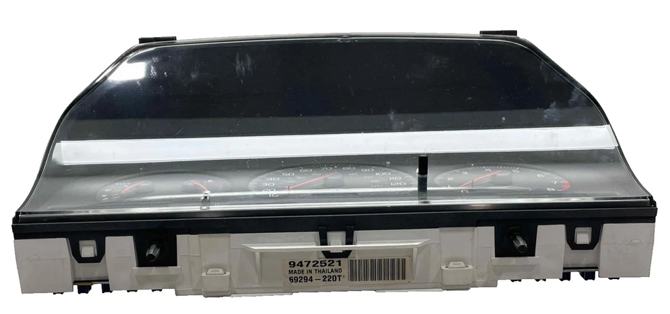 Volvo C70 2001 cupé OEM velocímetro cuadro de instrumentos 74 k 9472521 02-04 Foto 3 de 4