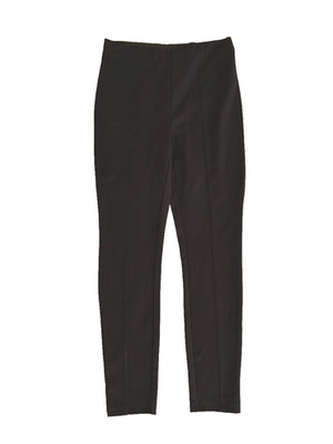 Esmara Woman's Black Pants Slim Leg Pull On Stretch Elastic Waist Size S