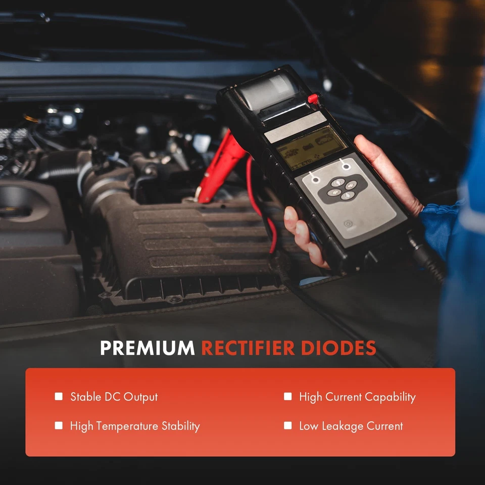 Alternator Rectifier Diode with Trio for Mazda MX-3 MX-5 6 Kia Sephia Roadster - Image 3 of 4