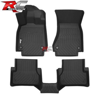 Fit 12-18 Audi A6 A7 Quattro RS7 S6 S7 3D All Weather Floor Mats Carpets TPE