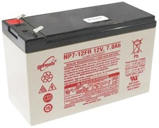 EnerSys Genesis 12V, 7.0Ah Rechargeable Battery NP7-12FR