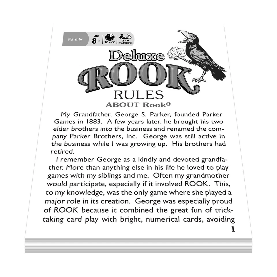 Juego de cartas torre de lujo tamaño de viaje 56 cartas libro de reglas de 28 páginas diversión clásica Foto 3 de 4