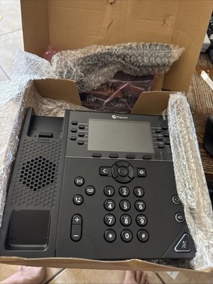Brand New Polycom VVX 450 Business IP Phone (2200-48840-025) Missing Cord