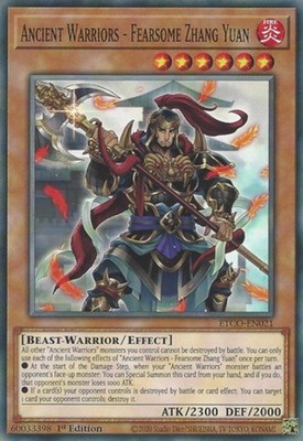 Ancient Warriors - Fearsome Zhang Yuan - ETCO-EN021 - Common - 1st Edition - Nea
