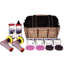 3M 02516 Headlight Lens Restoration Kit, Includes Sanding  Polishing Tools