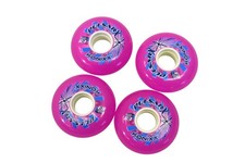 Konixx PulsarX Inline Skate Wheels 68mm 0 Pink Roller Hockey Set Of 4