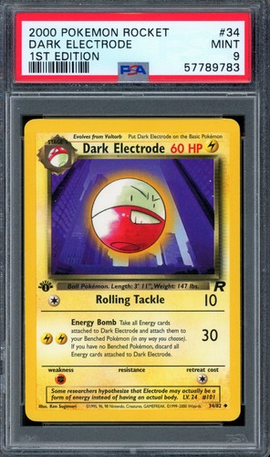 Dark Electrode (1st Edition) graded PSA 9 for sale on eBay