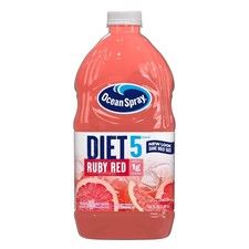 Ocean Spray Diet Ruby Red Juice, 64 Ounce Bottle 64 Fl Oz Pack of 1 