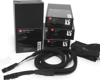 Leica COOPH Leica Rope Strap (Black 100cm) 19634 SALE %