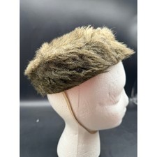 Vintage Faux Fur Child's Hat with Elastic Strap