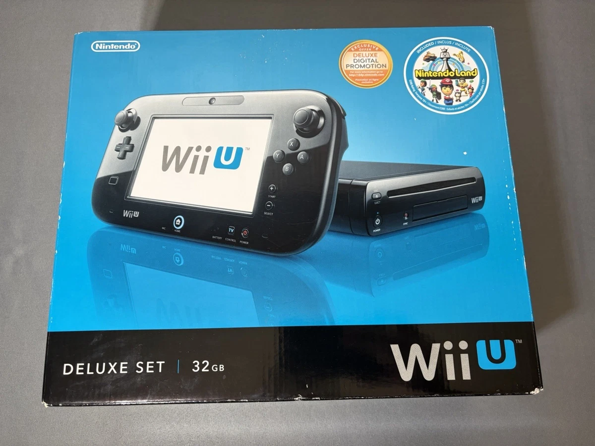 Nintendo Wii U - Deluxe Home Video Game Consoles for sale | eBay