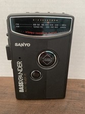 Sanyo MGR200 Stereo AM/FM Radio Cassette Player BassXpander Tested