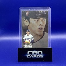Topps 2025 Bowman's Best Pixel Portraits Roki Sasaki Rookie P-7 Dodgers