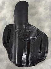 Don Hume H721 OT RH Black Leather Holster Glock 19 23 32 OWB Carry USA 🇺🇸