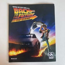 Back To The Future The Game PS3 PlayStation 3 ***Manual Only***