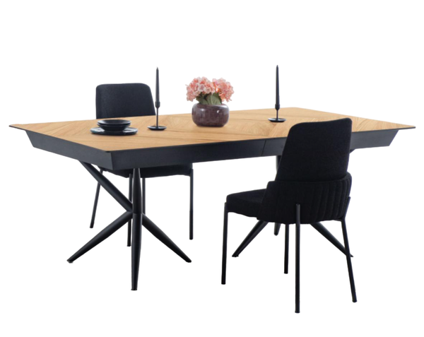 Designer Esszimmer Set 7Tlg Esstisch Essgruppe Modernes 6X StüHle Luxus-image