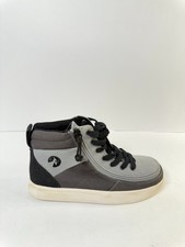0219 BILLY Footwear Street Boys' High-Top Shoes, Boy's, Size: 3, Med Grey