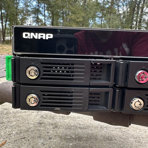 QNAP TS-809U 2U 8 Bay Turbo NAS Server Attached Storage Array WITH 8 2TB HDDs!
