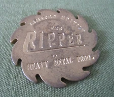 1994 Brass POG Slammer Special Edition Heavy Metal Products Poison The Ripper