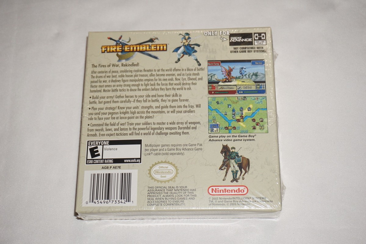 Fire Emblem (Nintendo Game Boy Advance, 2003) for sale online | eBay