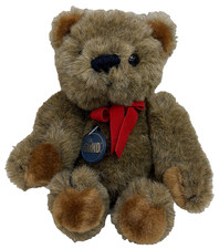 1983 Gund Teddy Bear Collectors Classics Jointed With Red Bow