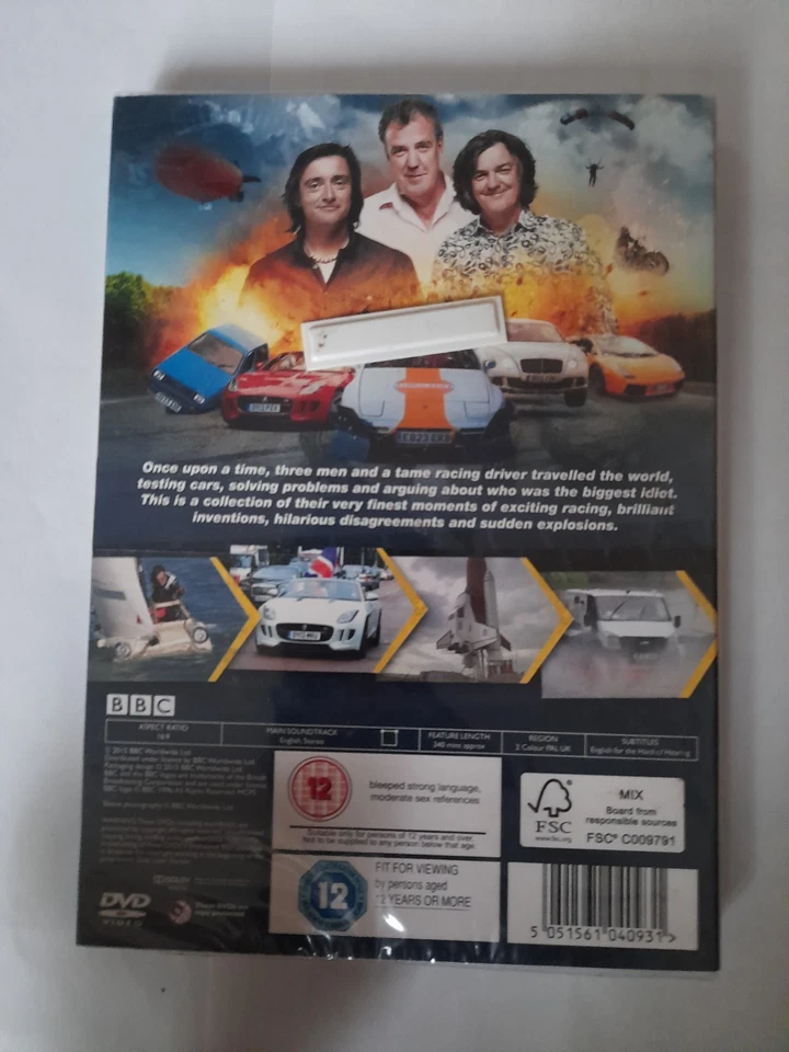 Top Gear: Greatest Hits (DVD, 2015, 2 Disc Edition, Slipcover)- Jeremy Clarkson - Image 2 of 4