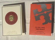 NEW Tory Burch SUBLIME & COSMIC WOOD Eau De Perfum LOT OF 2