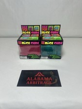 Needoh Nice Cube Pink  Blue Lot of 2 Bundle Brand New