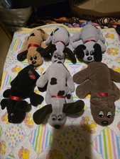 Lot Of 6 Vintage Tonka Pound Puppies Plush