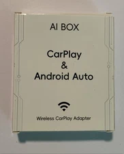 AI Box, CarPlay & Android Auto Wireless Adapter New Open Box